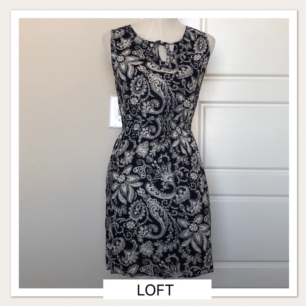 LOFT by Ann Taylor A Line Dress Size XSP
